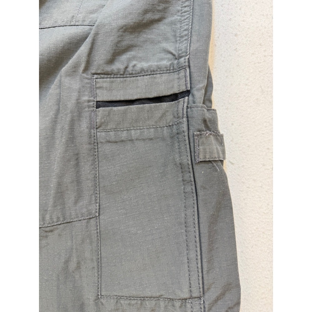 Columbia Shorts Mens 42 Grey PFG Performance Fishing Gear‎ Omni-Shade Ripstop - Picture 7 of 8